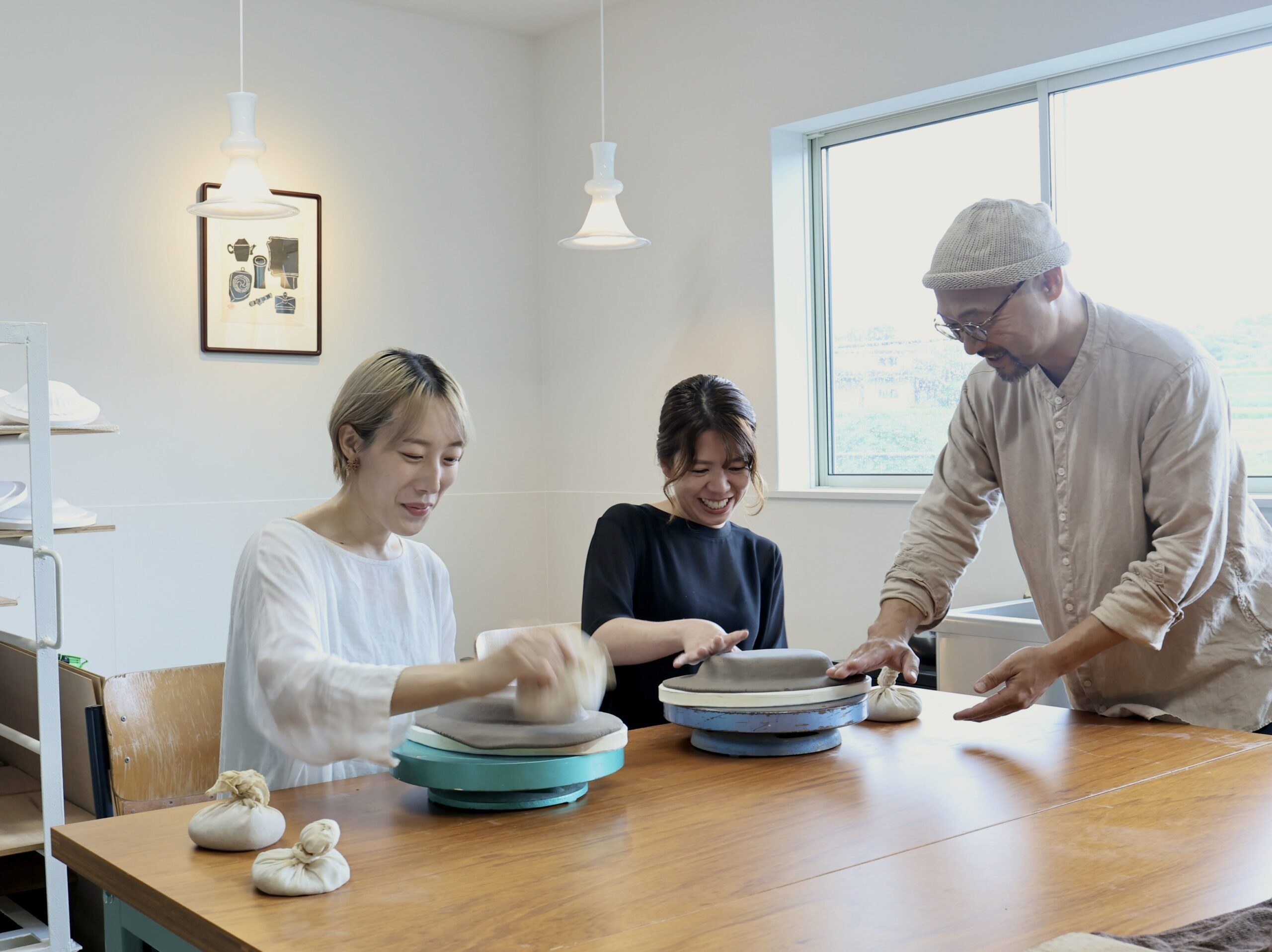 あわび陶藝教室 あわび陶藝教室の様子