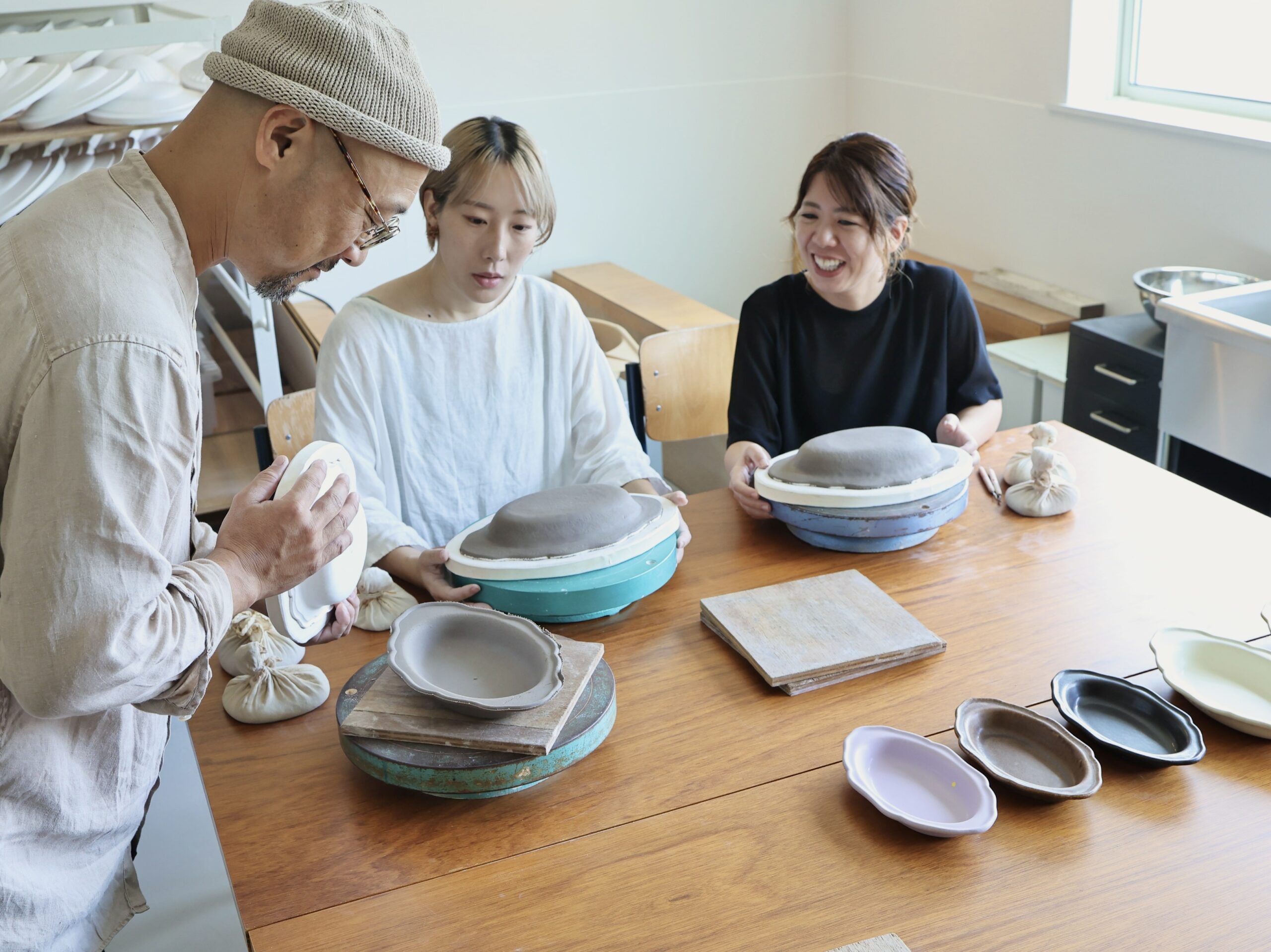 あわび陶藝教室 あわび陶藝教室の様子